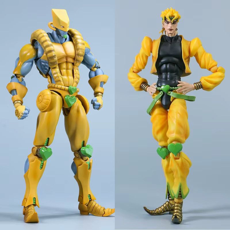 Bandai Jojo's Bizarre Adventure Stardust Crusaders The World Actionfigur aus PVC in Gelb - Bild 1