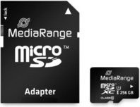 MediaRange MR946 MicroSDXC Speicherkarte 256 GB UHS-I Klasse 10 in Schwarz - Bild 2