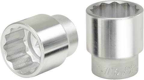 KS Tools 9113549 Stecknuss aus Chrom Vanadium in Silber - Bild 1