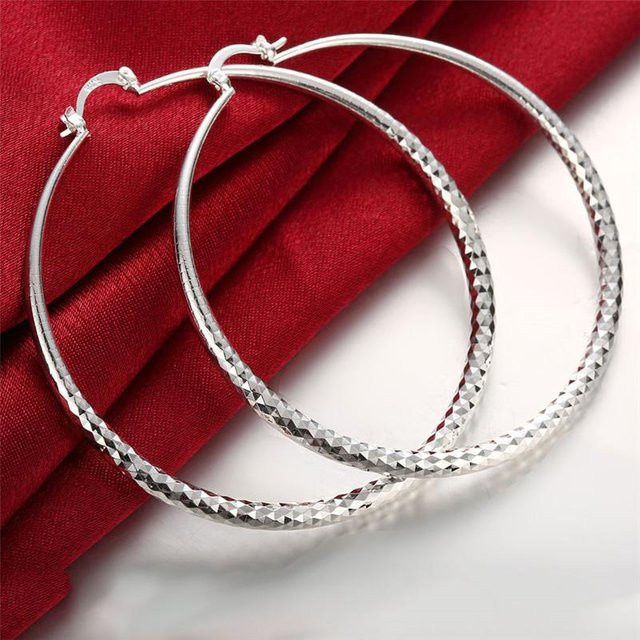 Ohrringe Silber, Kupfer, Damen, grau - Bild 1