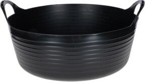Kerbl FlexBag Flexibler Trog in Schwarz mit 15 ltr. Volumen - Bild 1