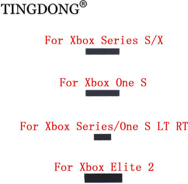 2 Stück stoßfeste Aufbewahrungspads in Schwarz für Microsoft Xbox Series X, Xbox Series S, Xbox One S und Xbox One Elite 2 Wireless Controller - Bild 1