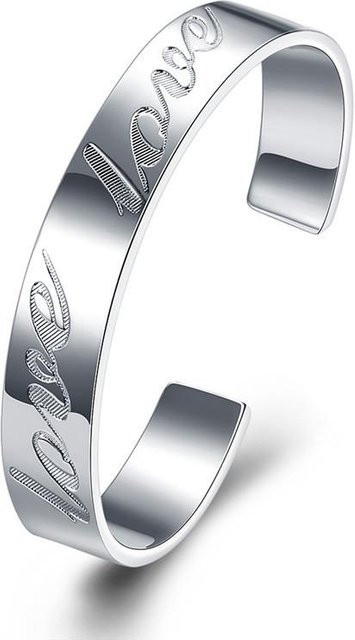 Allbestart Armband, Silberbeschichtet, Kupfer, Damen, Offenes Armband - Bild 1