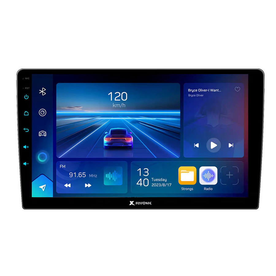 XFY Android 14 Autoradio 2 DIN Multimedia Stereo Receiver mit Carplay in Schwarz für Toyota Hyundai Kia VW - Bild 5