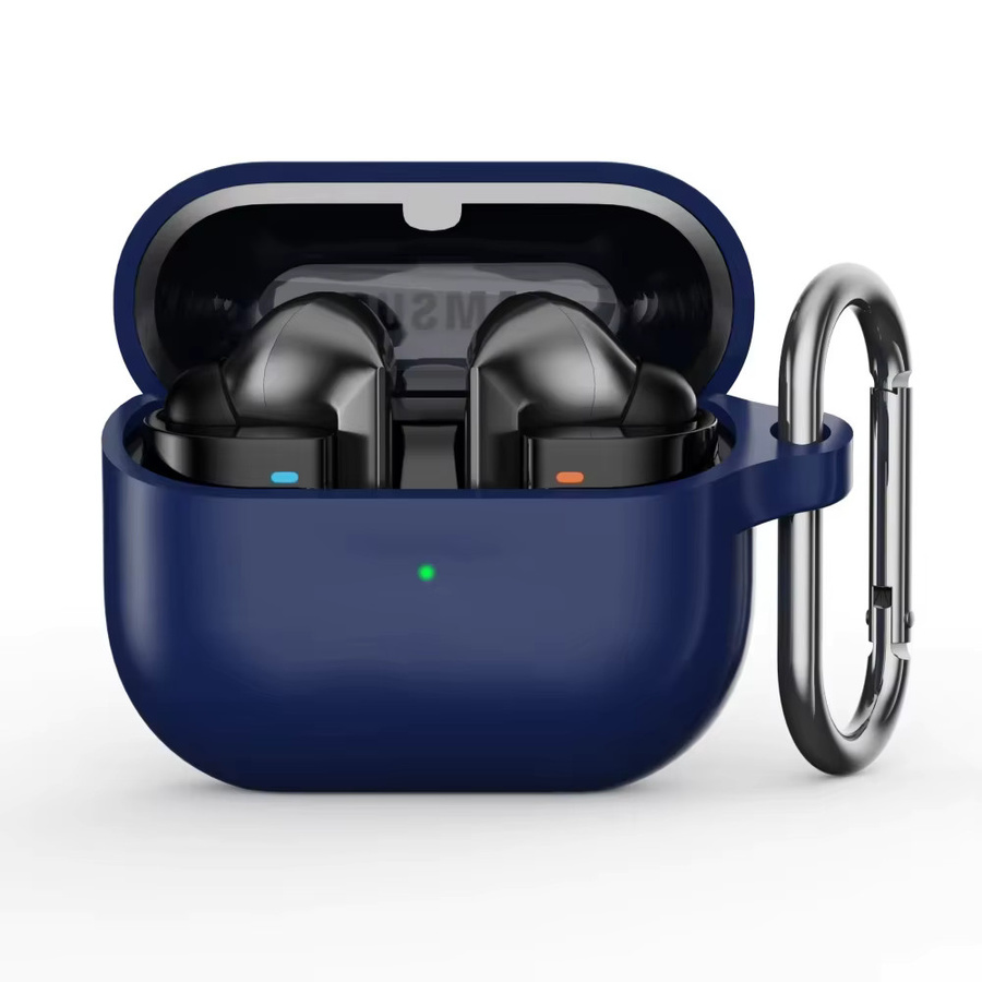 Bolomboy Silikon Schutzhülle für Samsung Galaxy Buds 3 und Buds 3 Pro in Lila - Bild 2