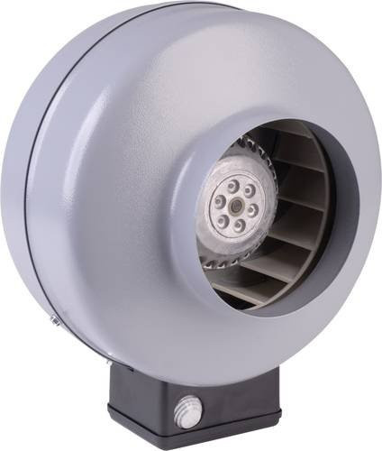 Wallair 20 100 280 Radiallüfter 230V in Grau mit 250 m³/h Förderleistung und 10 cm Durchmesser - Bild 1