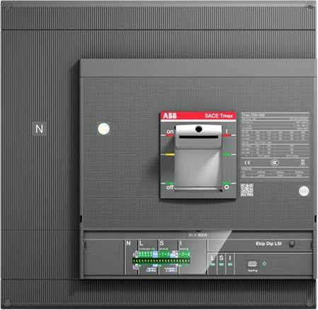 ABB XT6N 1000 EKIP DIP Leistungsschalter in Grau mit Einstellbereich 1000 - 10000A und Schaltspannung bis 690 V/AC - Bild 1