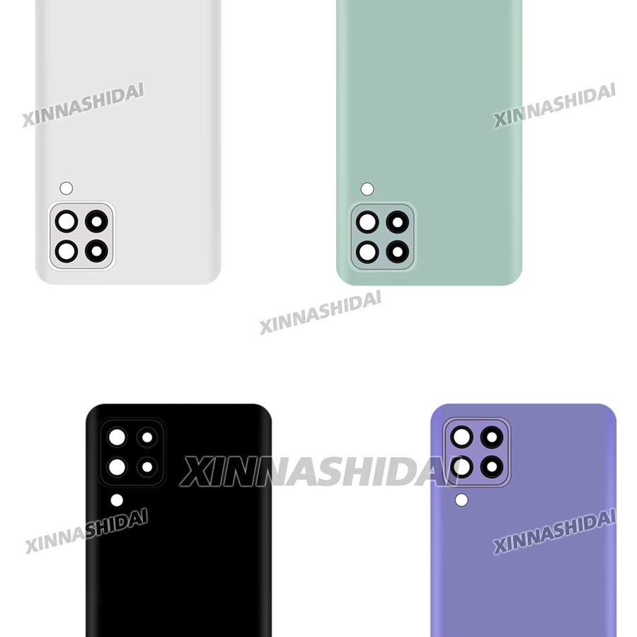 Samsung Galaxy A22 4G Akku-Rückabdeckung Ersatzteil in Schwarz - Bild 2