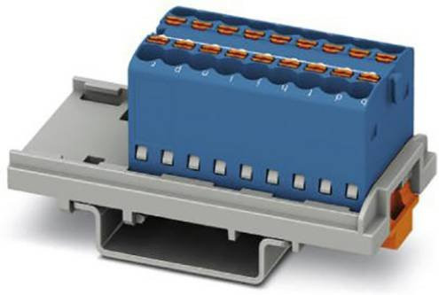 Phoenix Contact Verteilerblock Zugfeder Blau 20 Stück - Bild 1