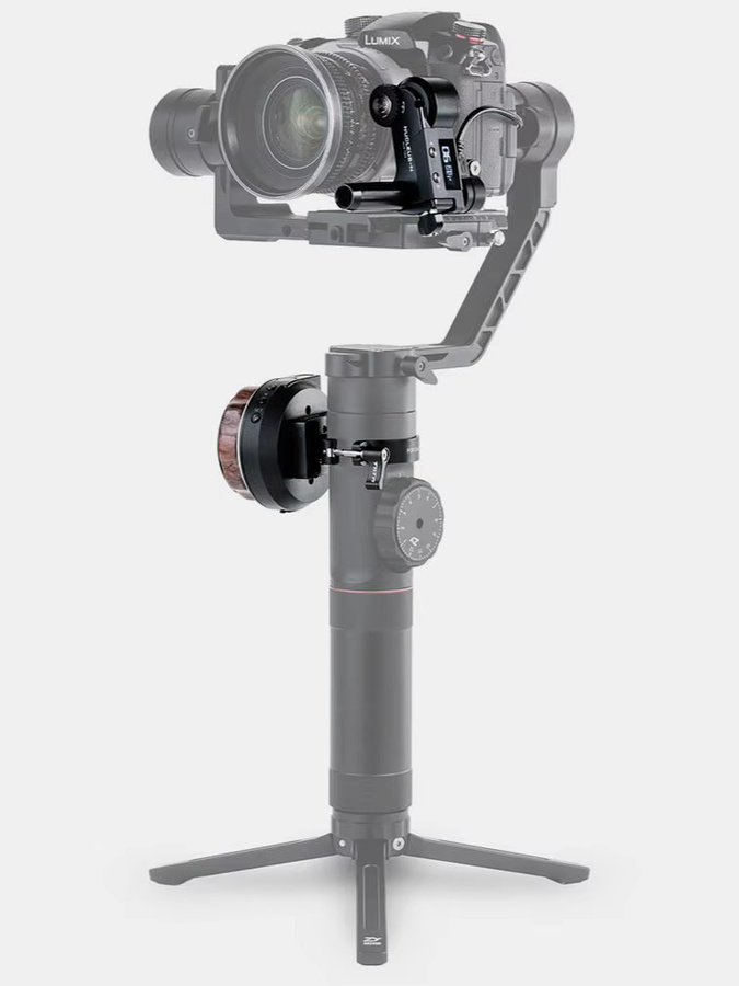 Tilta Nucleus-M Zubehör FIZ Hand Unit Arri Standard Rosettenadapter Handgriff auf Gimbal-Adapter WLC-T03-RC in Schwarz - Bild 1