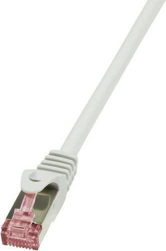 LogiLink CQ2072S RJ45 Netzwerkkabel CAT 6 S/FTP Patchkabel Grau, 5,00 m - Bild 1