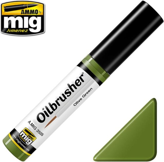 AMMO by MIG Oilbrusher, Olive Green, Grün - Bild 1
