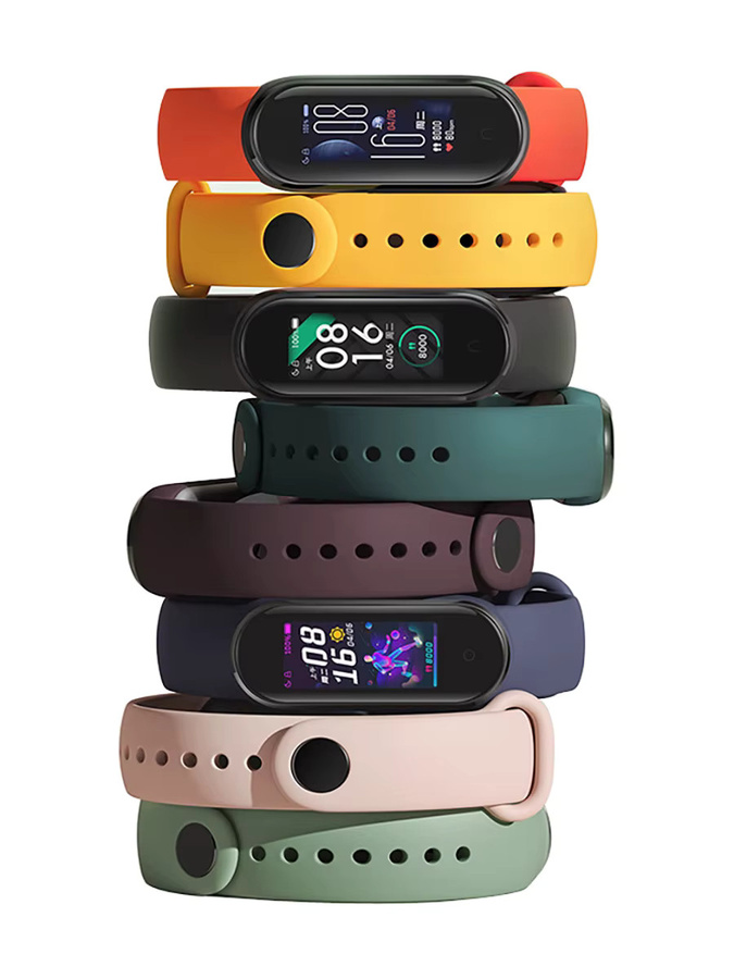 ATOPKEY Silikonarmband für Xiaomi Mi Band 9, 8 und Smart Band 10, Unisex Sportarmband aus Gummi mit NFC-Funktion - Bild 5