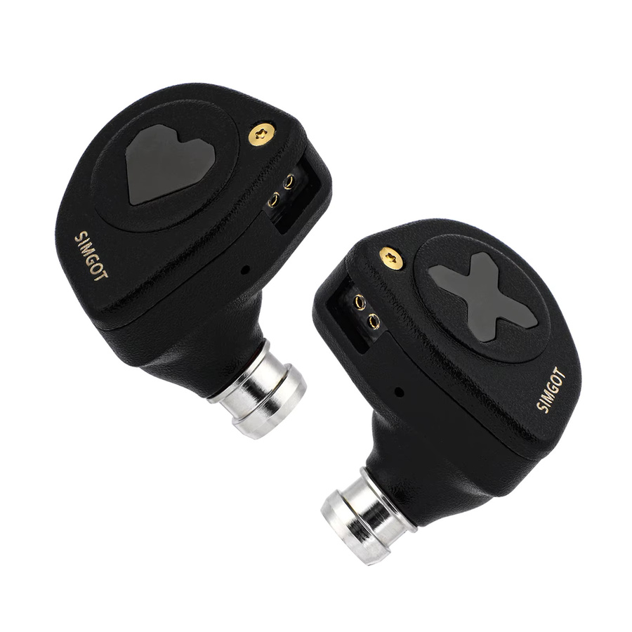 Simgot EW300 DSP Hybrid In-Ear Monitor mit integriertem DAC und abnehmbaren Düsen, Schwarz - Bild 2