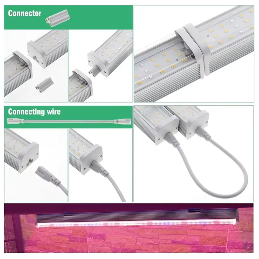IWP Vollspektrum-LED-Wachstumslicht Sunshine 4000K 780NM Pflanzenwachstumslampe für Zimmerpflanzen und Sämlinge, Länge: 50 cm - Bild 2
