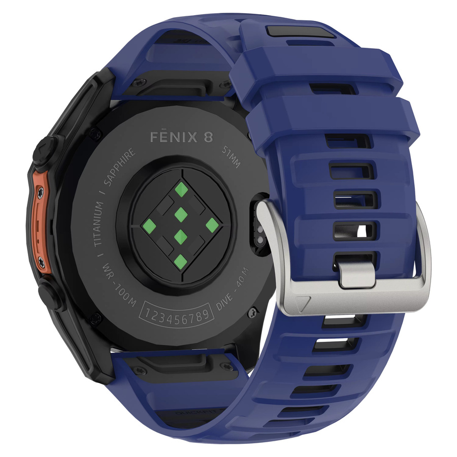 LENNIK Uhrenarmband Silikon, QuickFit, 26mm, 22mm, Unisex - Bild 2