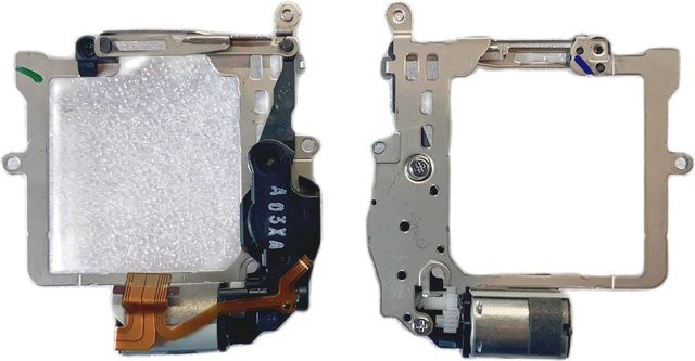 Sony Verschlussmotorgruppe in Silber für die Reparatur der Kamera-Modelle A6000, A6300 und A6400 - Bild 1