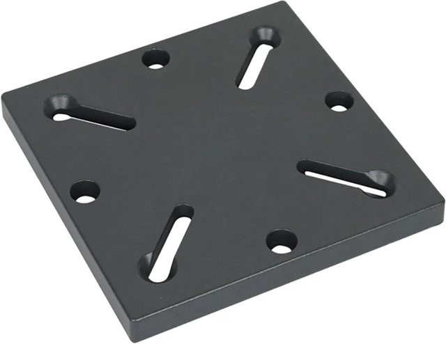 Siena Garden Universal Adapter für Bodenständer aus Stahl in Grau, B/T/H: 16 x 16 x 1,5 cm - Bild 1