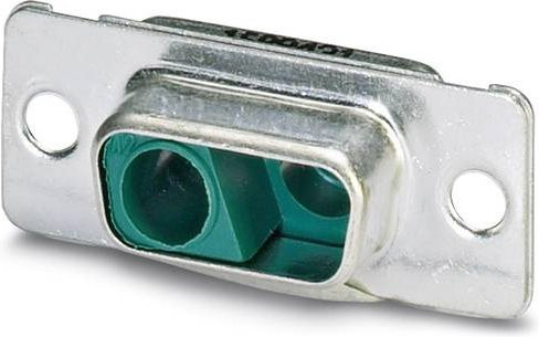 Phoenix Contact VS-09-BU-DSUB-2P 1688421 D-SUB Buchsenleiste 180 Grad mit 2 Polen und 10 Stück in Silber - Bild 1