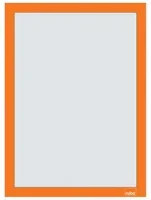 Nobo Magnetrahmen DIN A4 in Orange aus Kunststoff - Bild 1