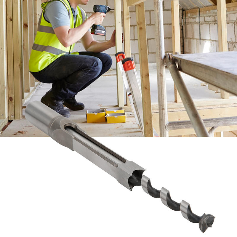 TOMTOP Multifunktions-Holzbearbeitungsbohrer aus HSS-Edelstahl in Silber - Bild 5