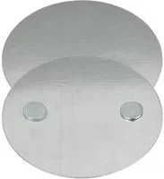 Brennenstuhl Magnet-Montageplatte für Rauchmelder BR 1000, Farbe: Silber - Bild 1