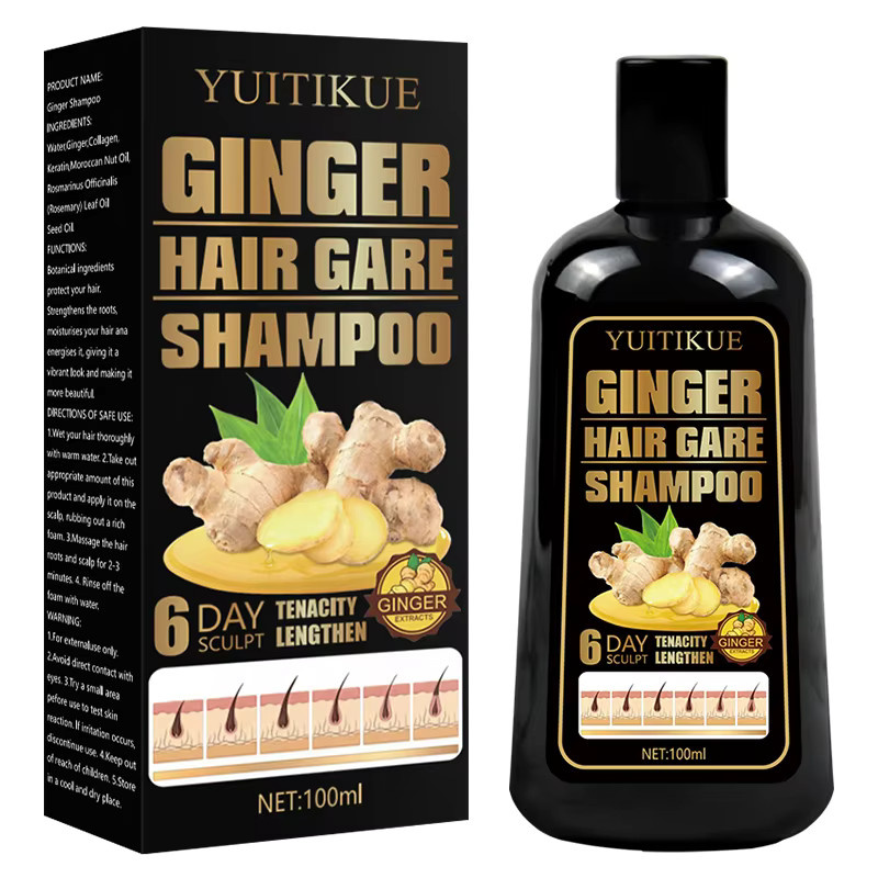 YUITIKUE Ingwer-Shampoo, 100 ml, Unisex - Bild 6
