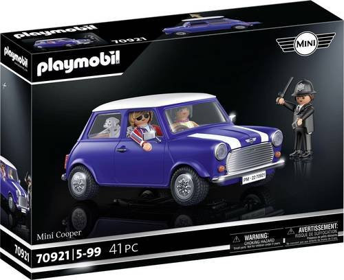 Playmobil Mini Cooper Auto Blau - Bild 1