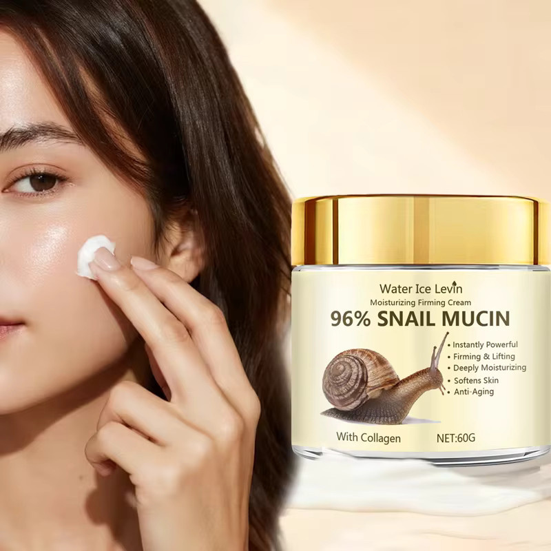Water Ice Levin 96 % Snail Mucin Creme mit Kollagen, Unisex - Bild 2