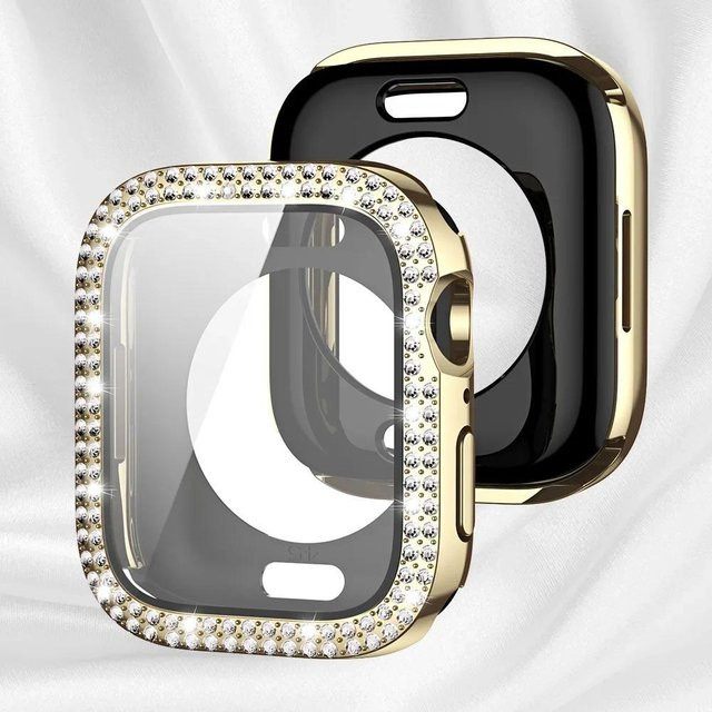 Just Texture Hülle für Apple Watch, Diamant, Gold, Unisex - Bild 1
