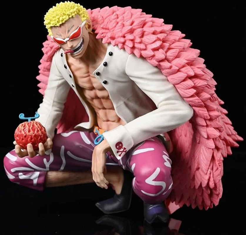 Bandai Anime Action Figur Donquixote Doflamingo Faden Frucht Version aus PVC, mehrfarbig, Höhe: 16 cm - Bild 1