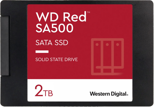 Western Digital WD Red SA500 SATA SSD 2TB 2,5 Zoll - Bild 1