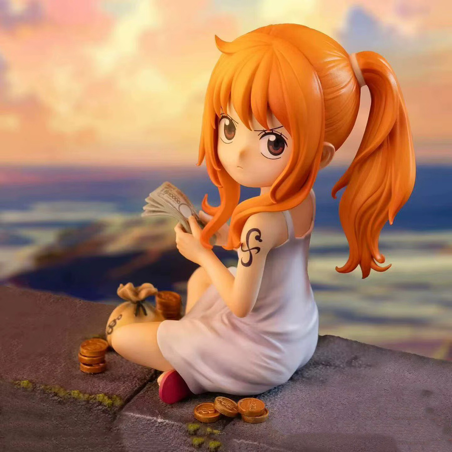 Bandai One Piece Nami Q-Version Anime Actionfigur, Einzelfigur - Bild 2