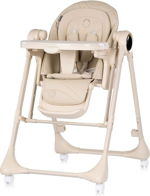 Chipolino Master Class 2 in 1 Elektrischer Hochstuhl und Babyschaukel mit Fernbedienung beige - Bild 1