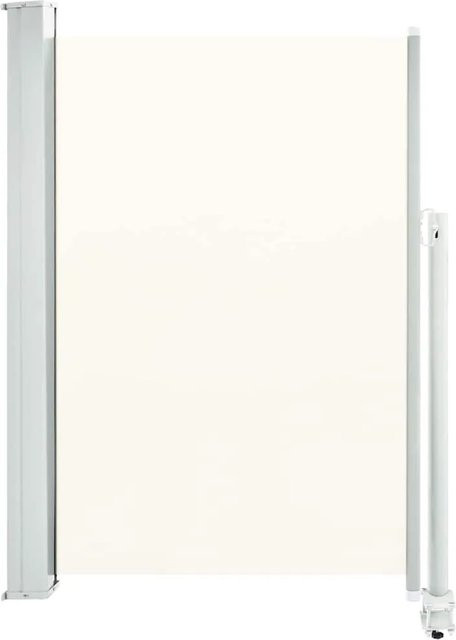 Furnicato Ausziehbare Seitenmarkise aus Polyester in Creme B: 300 cm, H: 120 cm - Bild 1