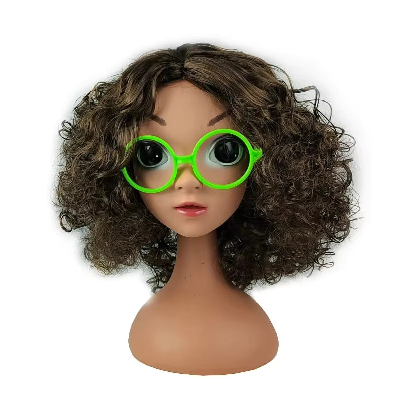 Disney Mirabel Perücken und Brillen Set, Maskerade Requisiten, Bunt / Mehrfarbig - Bild 2