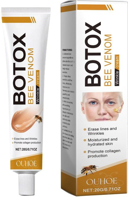 OUHOE Bienengiftcreme, Kollagen, 20g, für reife Haut - Bild 1