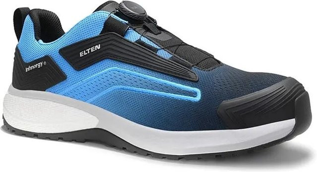 Elten Sicherheitshalbschuh TORNADO XXSW BOA S1P ESD in Schwarz Blau Größe 41 - Bild 1
