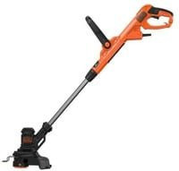 BLACK+DECKER Rasentrimmer BESTE625-QS mit Schneidefaden und Teleskopstiel in Orange-Schwarz - Bild 1
