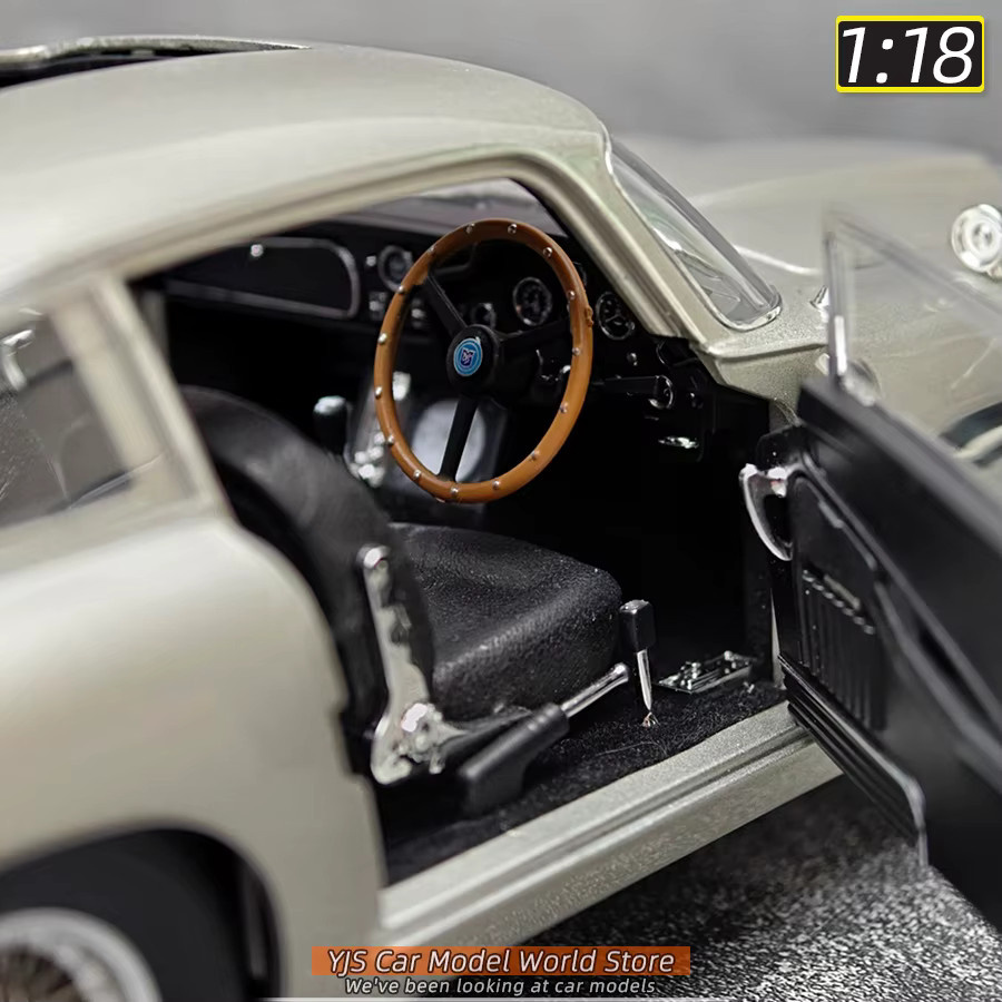 Xiaoguang DB5-Modell, Diecast-Modell, Maßstab 1:18, Metall, Grau - Bild 5