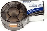 Brady People M21-750-595-OR Selbstklebendes Druckeretikett in Orange für professionelle Anwendungen - Bild 1