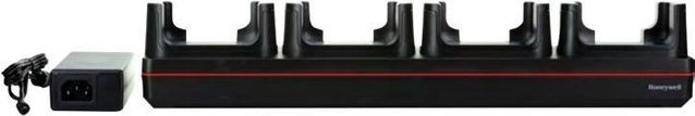 Honeywell 4-Fach Ethernet Lade-Station für CT40/CT45 EU Kit in Schwarz und Rot (CT40-NB-UVN-2) - Bild 1