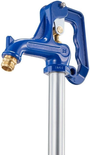 Frostsicherer Gartenhydrant von Buying Solutions, MB in Blau mit G 3/4 Rohranschluss und Schlauchkupplung, Einbautiefe: 305 mm, Gesamthöhe: 980 mm - Bild 1
