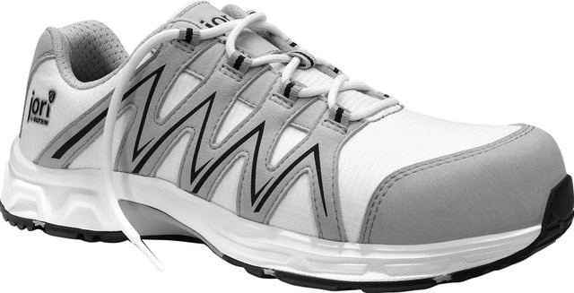 Elten Sicherheitshalbschuh Speedy White Low ESD S3 in Weiß, Größe 45 - Bild 1
