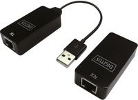 Digitus USB 2.0 Extender DA-70141 USB-A Adapter in Schwarz für bis zu 50 m Reichweite - Bild 2