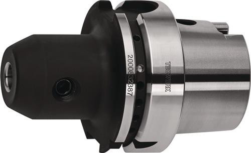 Tecwerk Flächenspannfutter DIN 69893A Weldon HSK-A63 in Schwarz - Bild 1