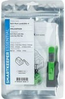 SMARTKEEPER RJ11 Port Lock MNL04 mit Lock Key Mini U04 Einsteckschloss in Grün - Bild 1