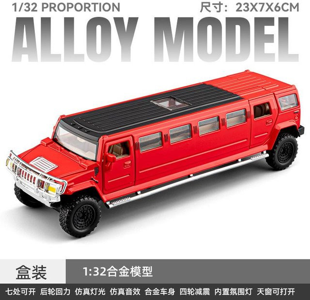 Linyi toy car Auto-Modell, 1:32, mit Sound und Licht, ab 7 Jahren - Bild 1