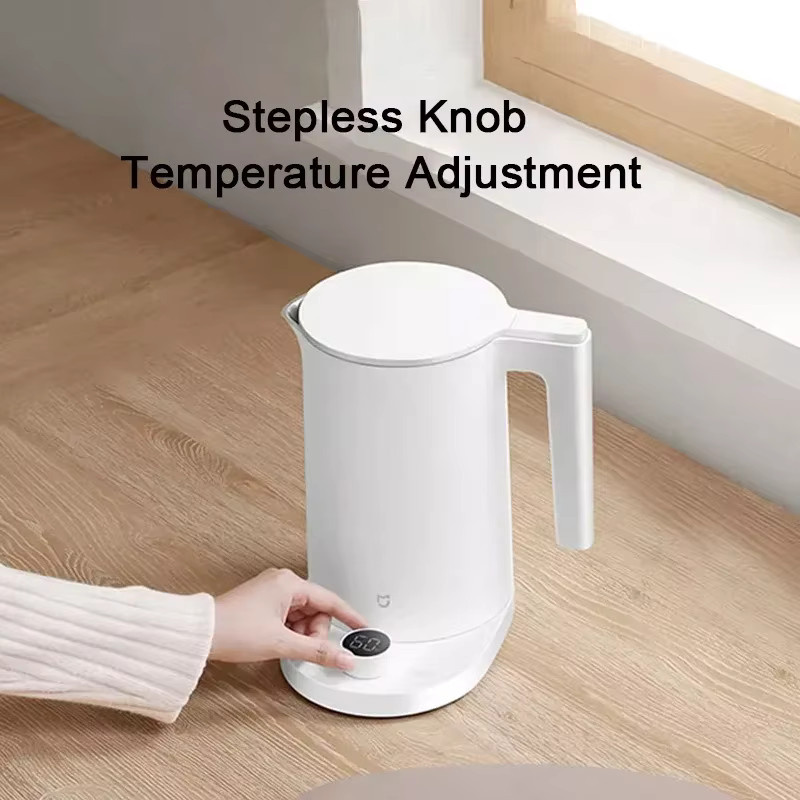 Mijia Thermostatischer Wasserkocher 2 Pro mit LED-Anzeige und 24H Temperaturkonstanz, Weiß - Bild 2