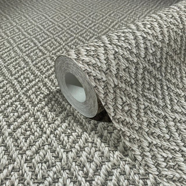 Marburg Vliestapete Modern Geometric in Braun und Grau mit FSC-Zertifizierung - Bild 1
